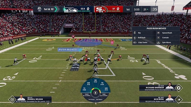 Madden 22 Playcall Ingame