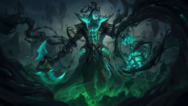 Wild Rift Akshan Thresh Spritzbild