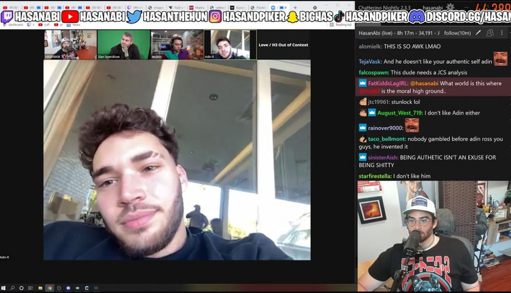 mizkif h3h3 productions adin ross hasanabi zucken zocken