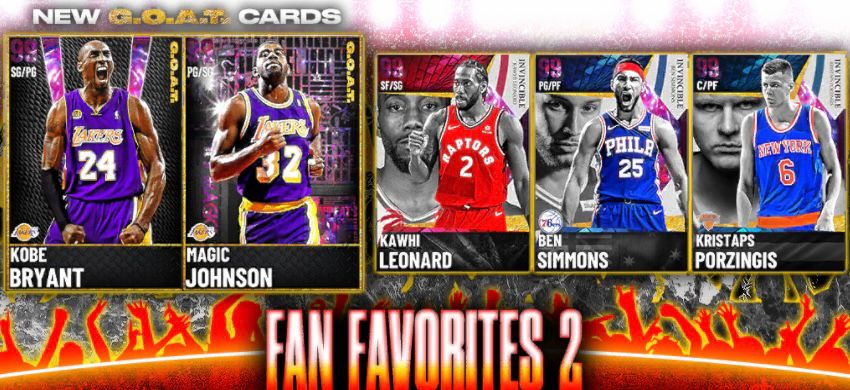 NBA 2K21 MyTeam: Limited Edition Fan Favorite 2 Packs mit GOAT Kobe Bryant