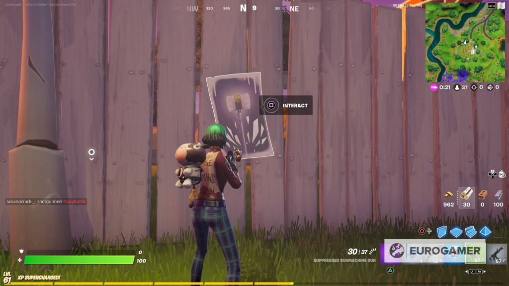 riskante Rollen Fortnite Rift Poster Standort