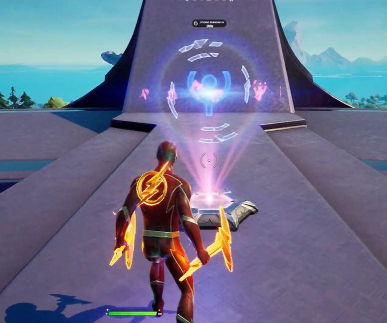 Fortnite Rift Tour Quest Alien Hologramm Pad