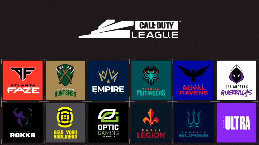 Call of Duty League 2021-Teams