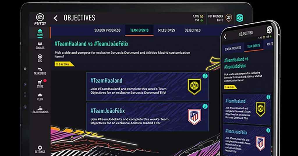 FIFA 22 Web- und Begleit-Apps