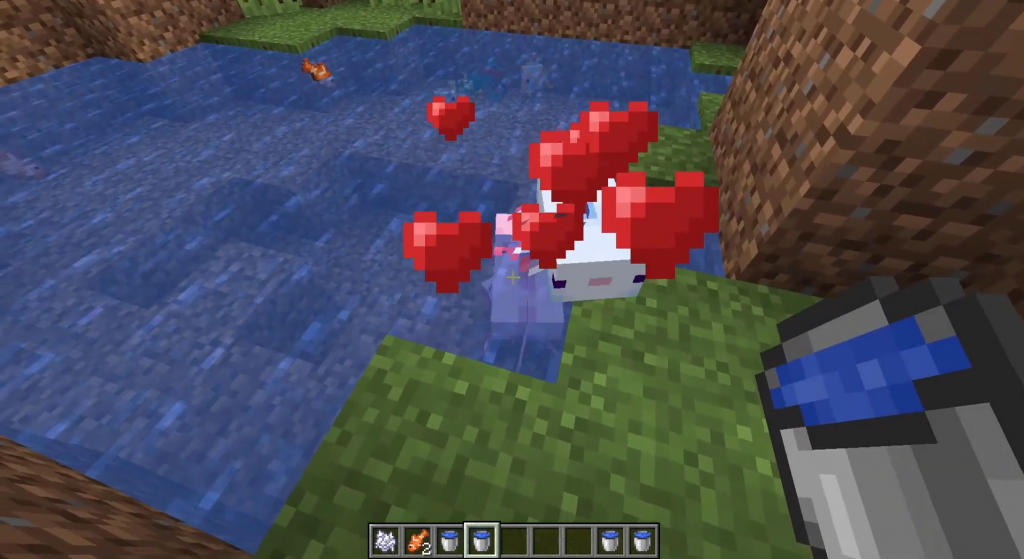 So zähmen und züchten Sie Axolotls in Minecraft 1.17