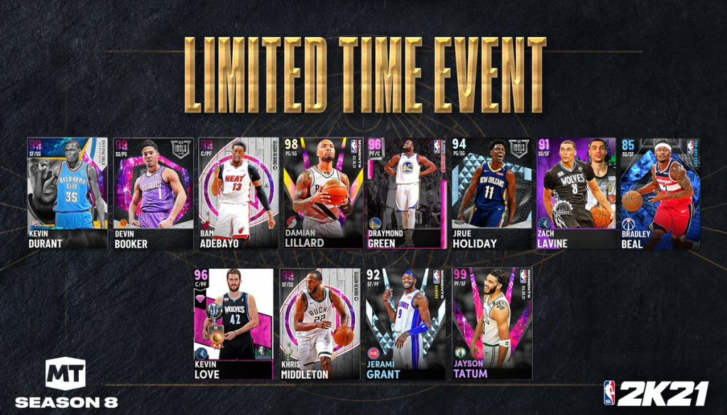 NBA 2K21 4. Juli MyTeam Sonderevent