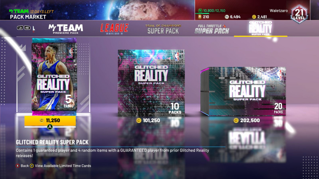 Glitched Reality Super Pack-Markt