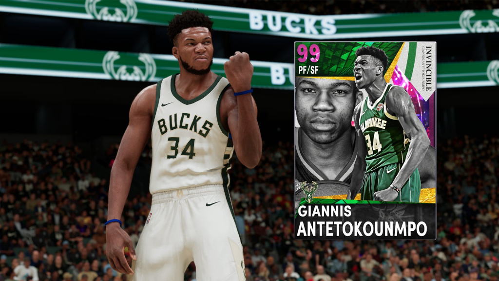 NBA 2K21 Milwaukee Bucks Giannis