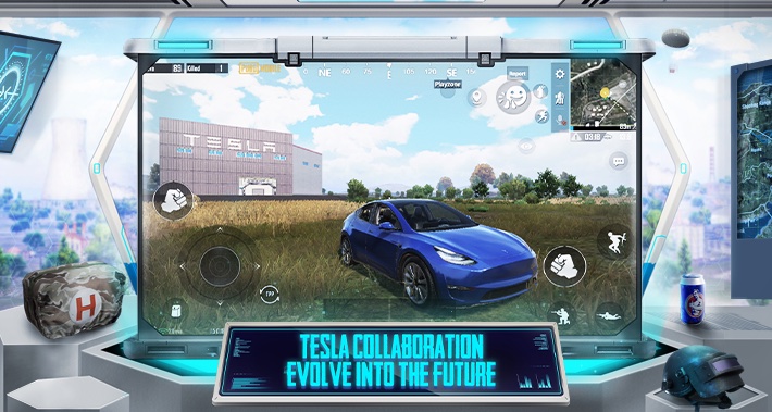 Tesla-Auto in PUBG Mobile wie kommt man