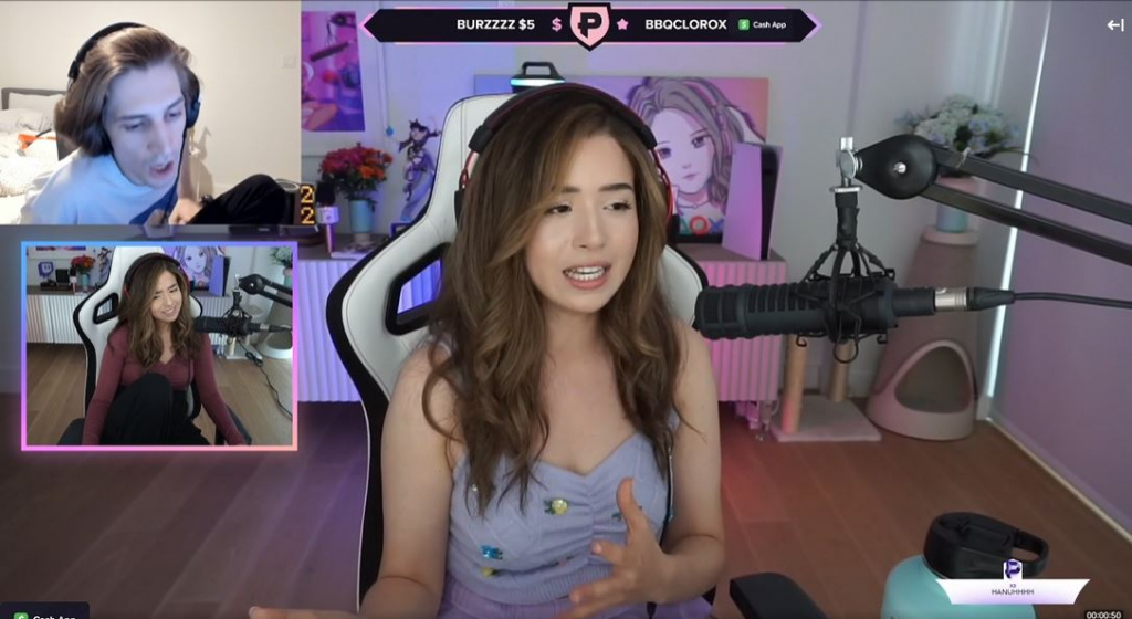 pokimane zucken imane anys dmca xqc