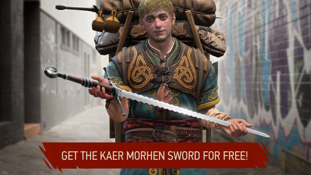 The Witcher: Monster Slayer – So erhalten Sie ein kostenloses Kaer Morhen Steel Sword