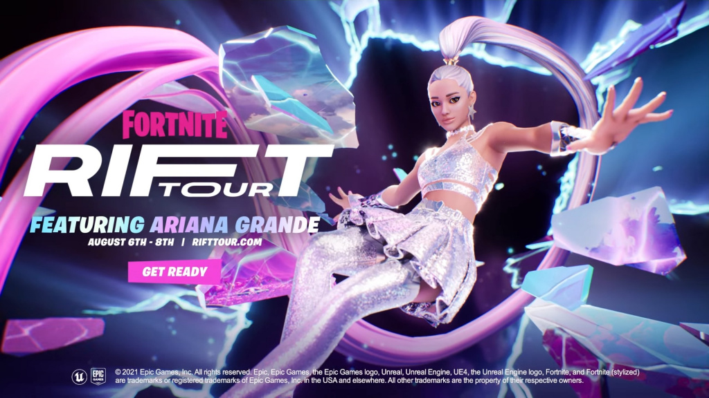 fortnite ariana grande event saison 7