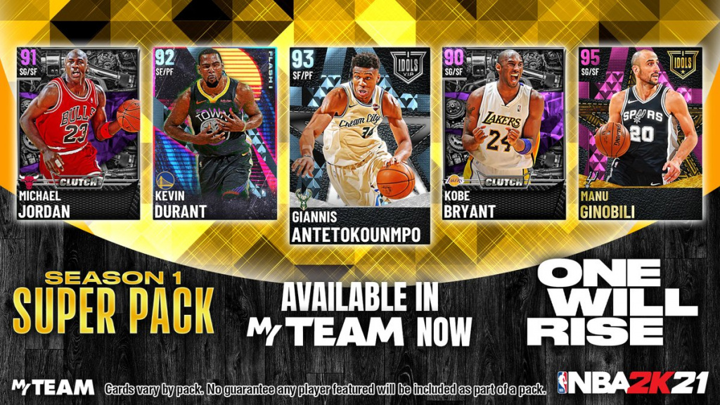 NBA 2K21 MyTeam: Season 1-3 Super Packs jetzt live auf dem Markt