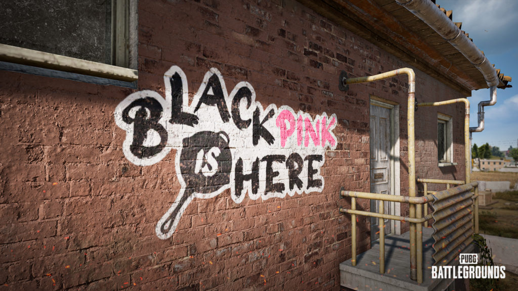 PUBG x BLACKPINK Abziehbilder im Spiel