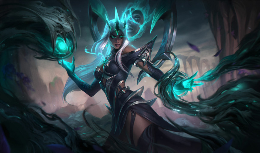 Karma League of Legends splashart