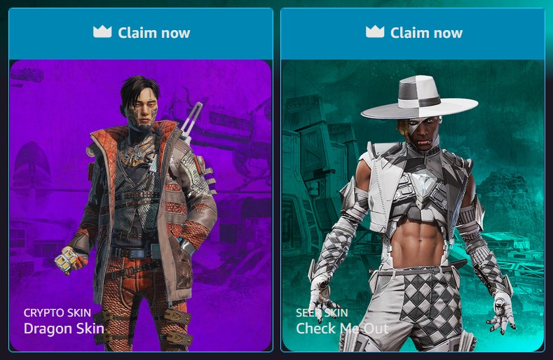 Apex Legends Prime Gaming-Skins