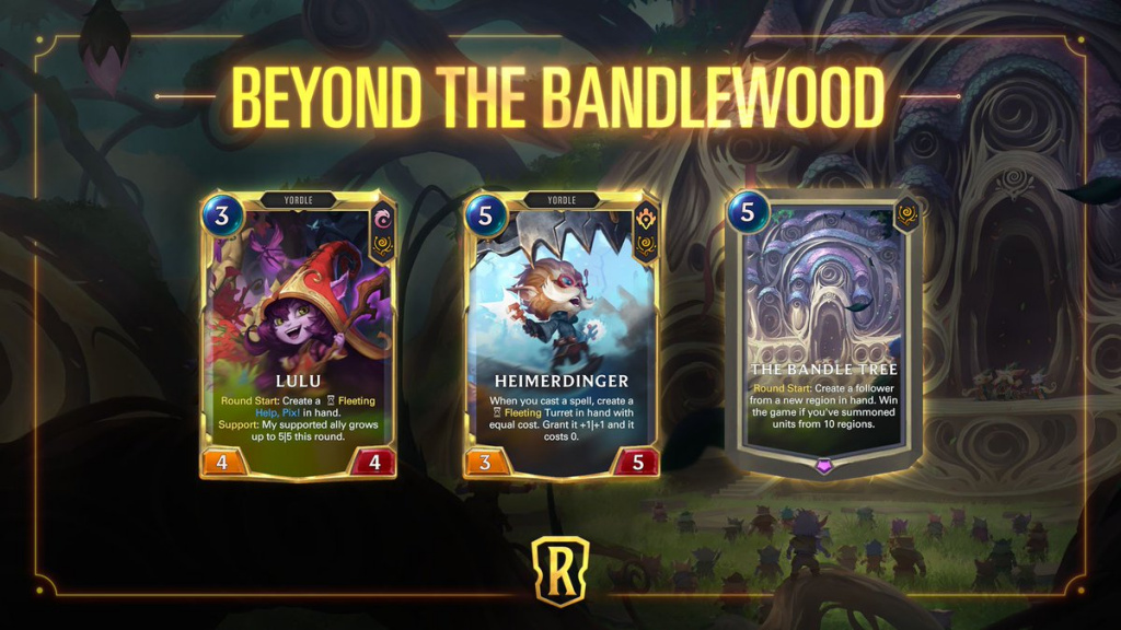 Legends of Runeterra Beyond the Bandlewood neue Karten