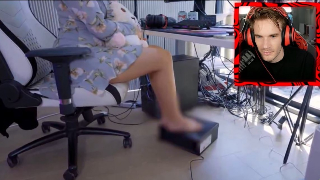 Pewdiepie Braten zucken Setup pokimane