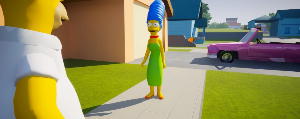 Die Simpsons: Hit & Run wurde in Unreal Engine neu erstellt und sieht phänomenal aus