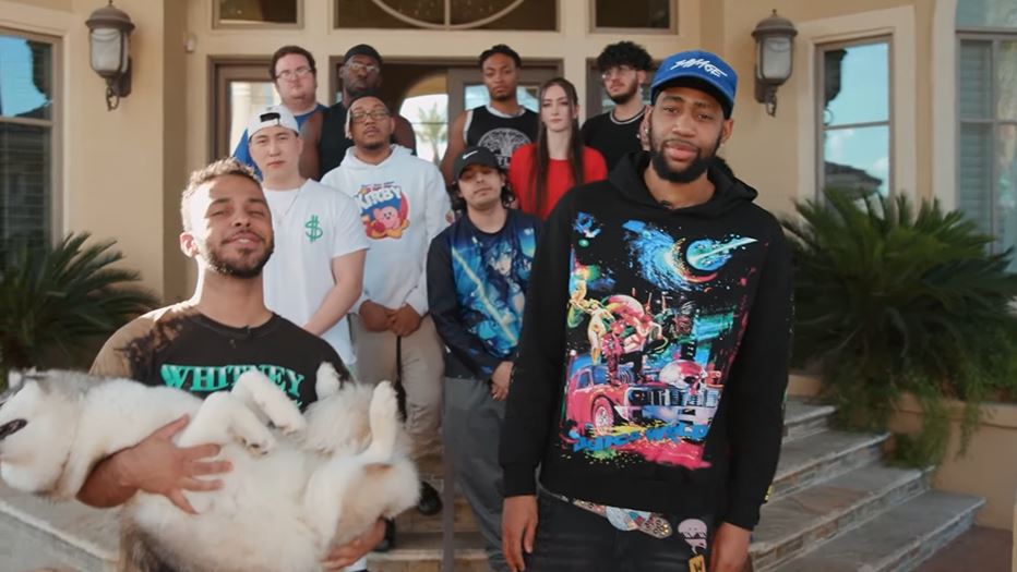 Daequan und Hamlinz mit dem Rest der NRG Thoom House Gang