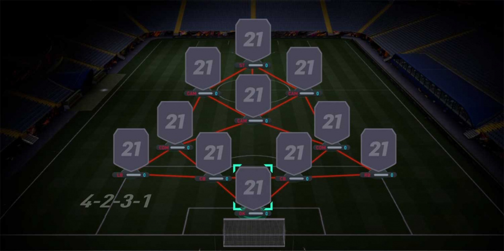 FIFA 21 4-2-3-1 (schmal)