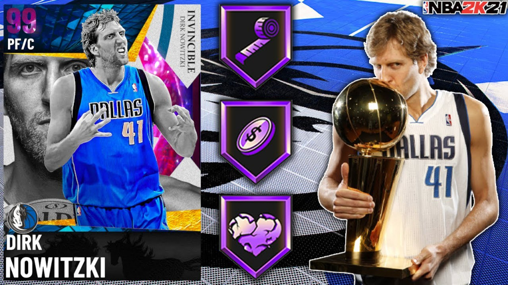 NBA 2K21 MyTeam Limited Unbesiegbar Dirk Nowitzki