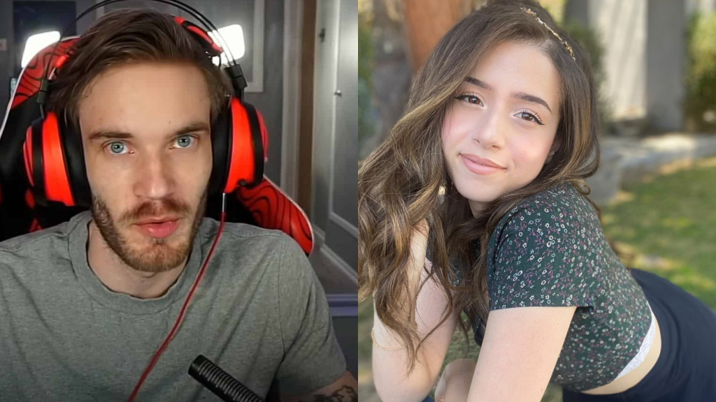 Pokimane gets roasted for her streaming setup by PewDiePie in latest YouTube video