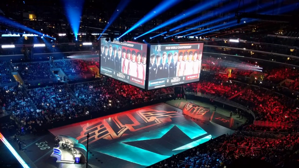 Austragungsorte der League of Legends Worlds 2016 Finale Staples Center