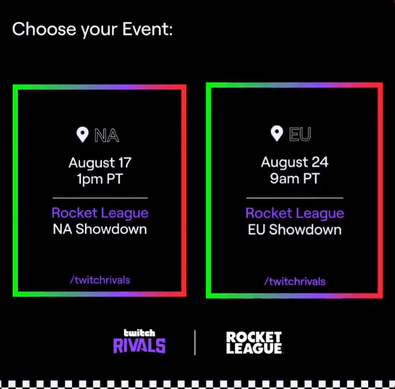 Rocket League Twitch Rivalen RLCs Stream Zeitplan