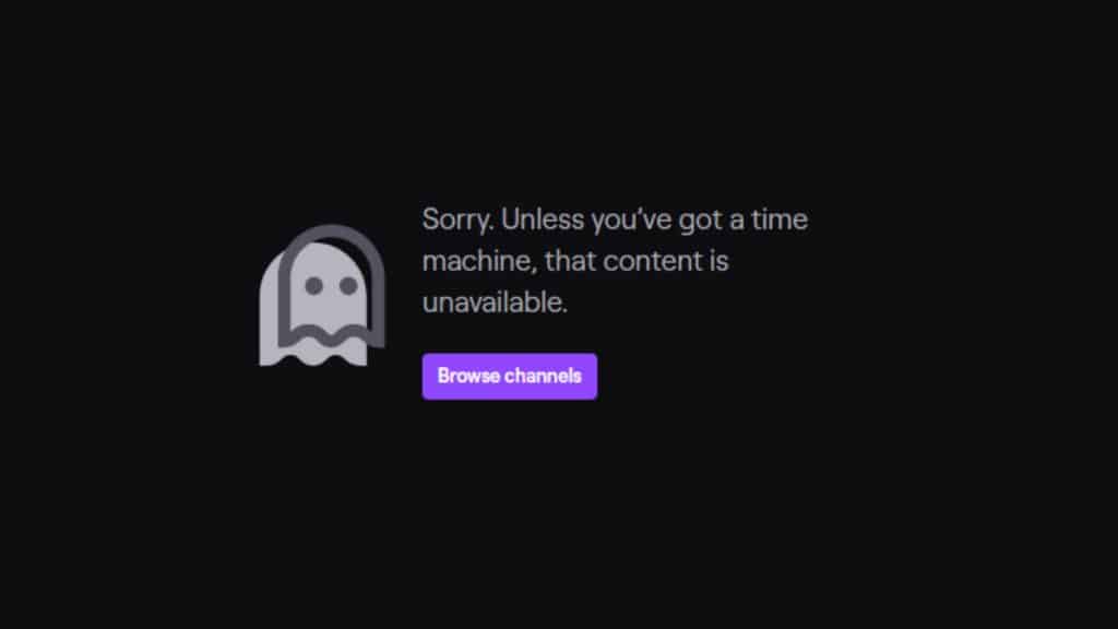 Twitch gesperrte Seite