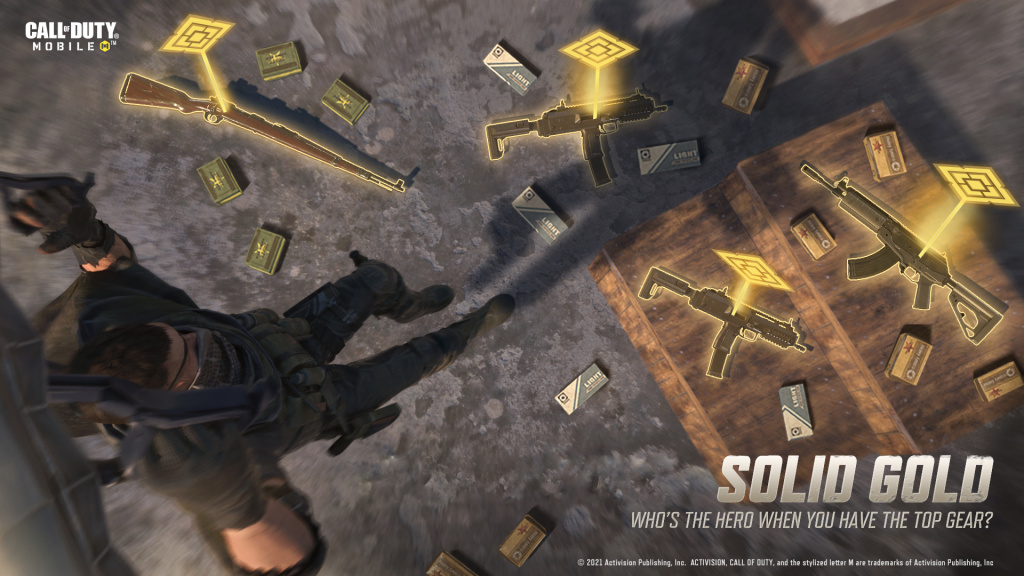 COD Mobile Solid Gold Event: Holen Sie sich Nomad - Colorweave, Wingsuit - Colorweave und mehr