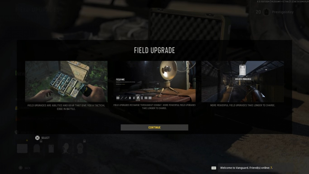 Call of Duty Vanguard-Feld-Upgrades