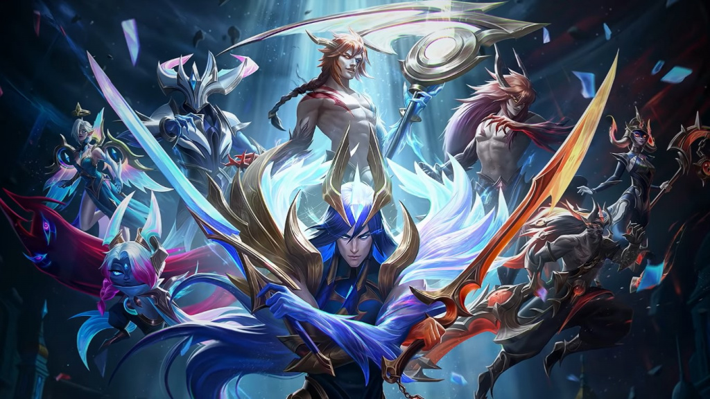 League of Legends Dawnbringer Nightbringer 2021 Skins