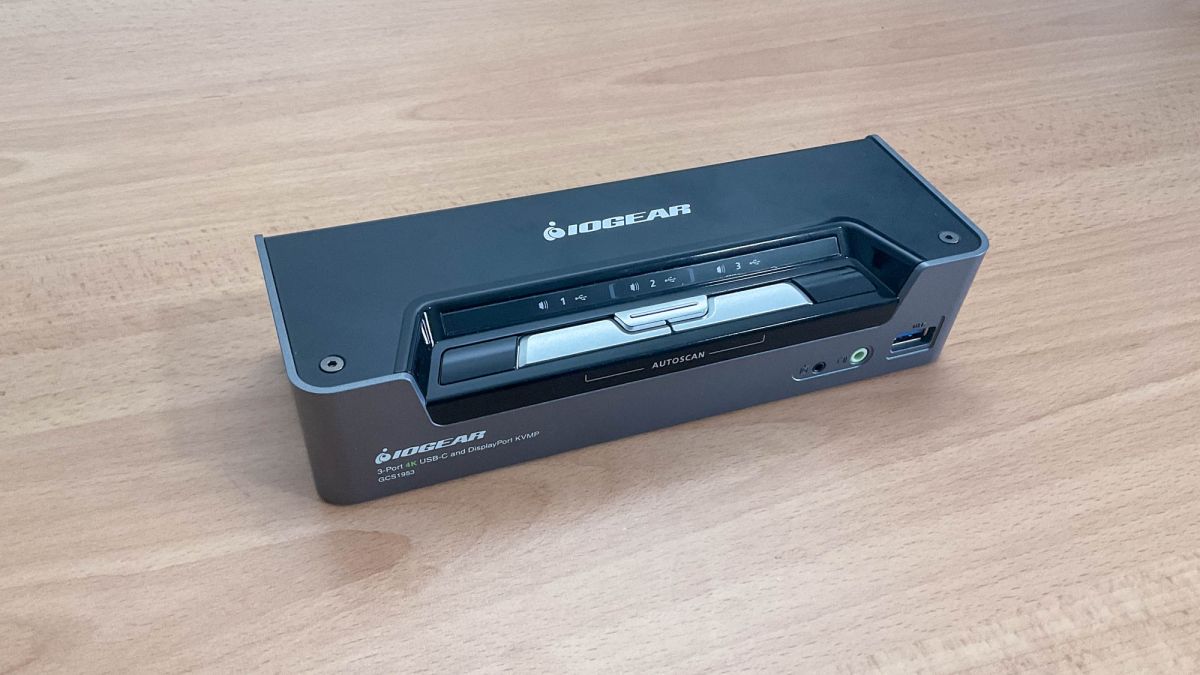 IOGEAR 4K USB-C und DisplayPort KVMP Switch im Test: 3 PCs in 1