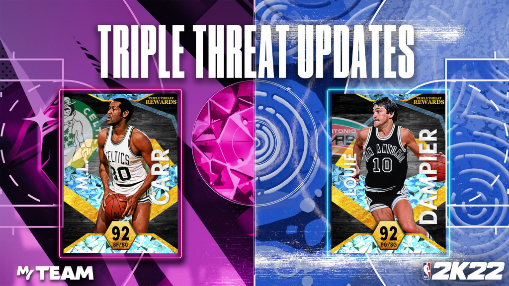 NBA 2K22 MyTeam Triple Threat: Neue Diamond-Spieler als Belohnung