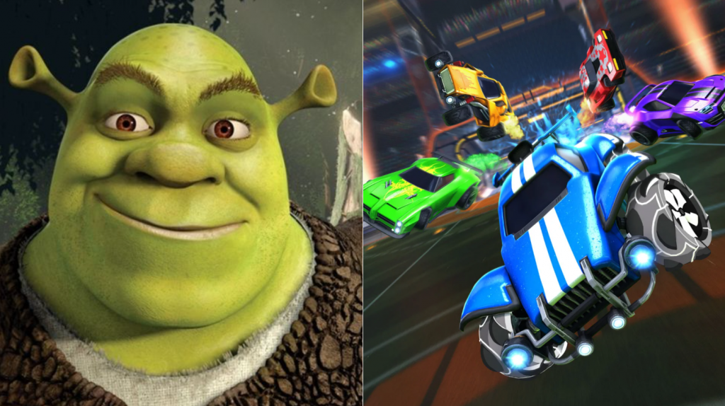 Shrek wird überschallt, als „All Star“ zum Rocket League Item Shop hinzugefügt wird