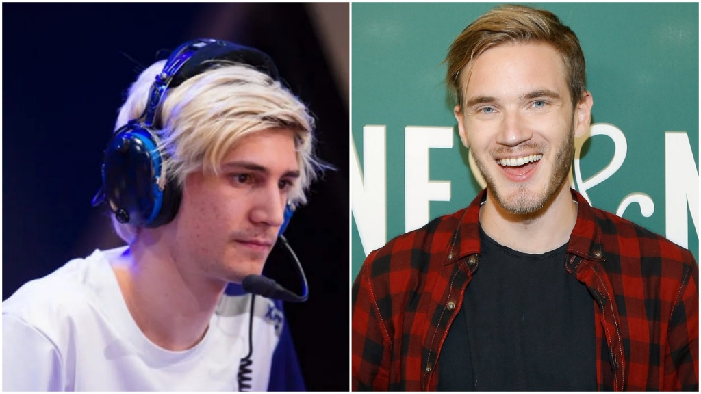 xQc ist der schwöreste Gaming-Streamer, Pewdiepie am wenigsten