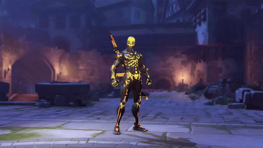 Overwatch Halloween Terror 2021 Skelett Genji Skin