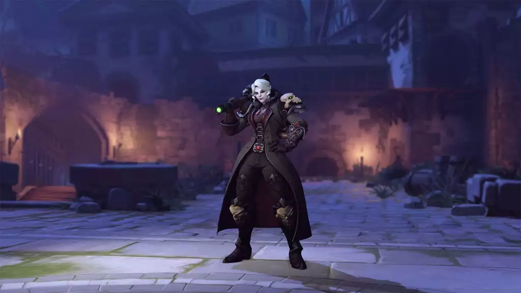 Overwatch Halloween Terror 2021 Vampirjäger Brigitte-Skin