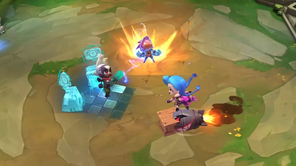 Teamfight Tactics Gizmos und Gadgets Chibi Champions