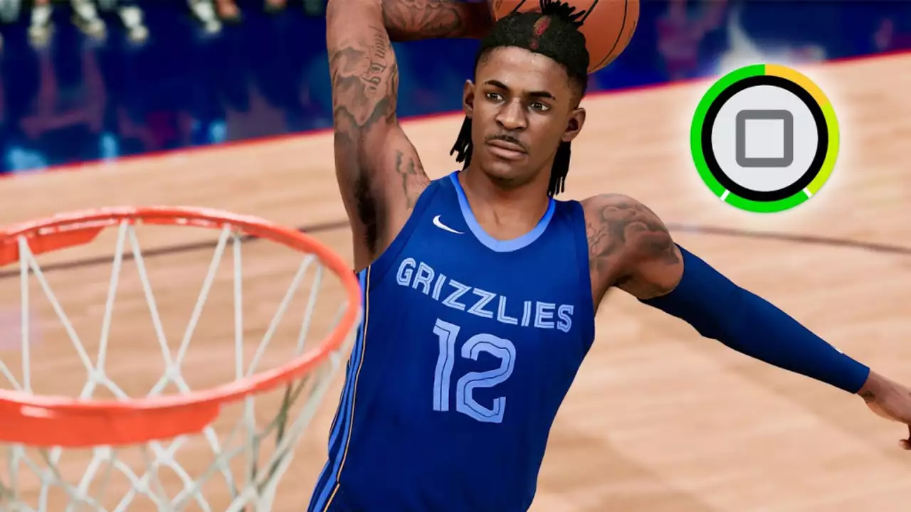 So verwenden Sie Dunk Meter in NBA 2K22