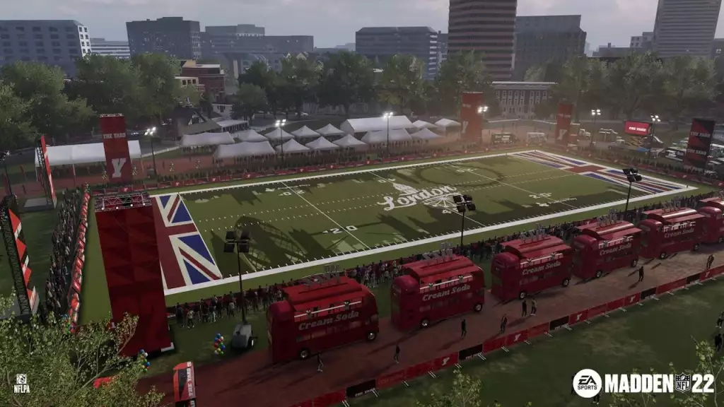 Madden 22 Londoner Spiele