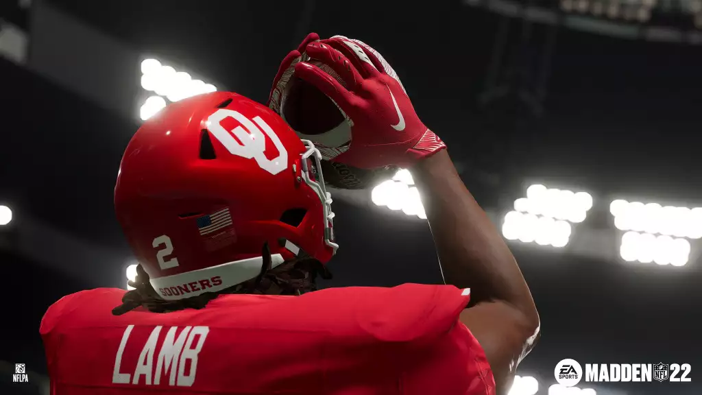 Madden 22 CeeDee Lamm Oklahoma 