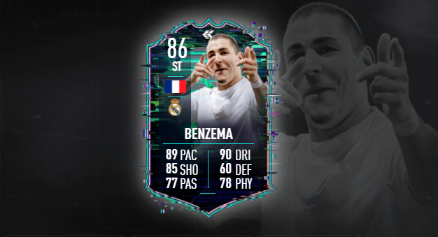 FIFA 22 Flasback Benzema SBC