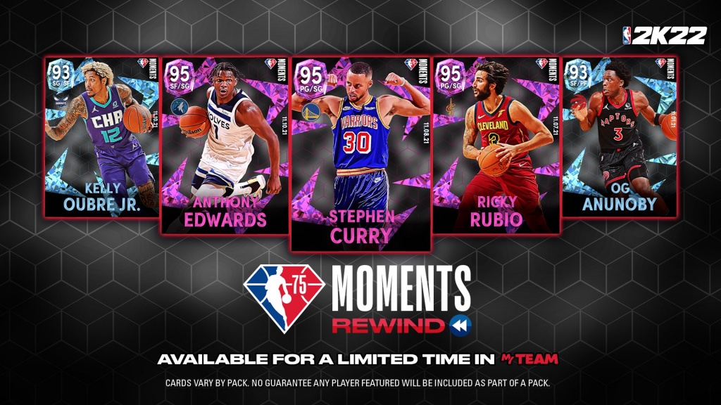 NBA 2K22 Rewind Pack Market