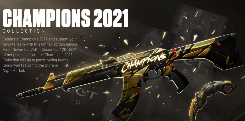 Bewertung der Skins von Champions 2021