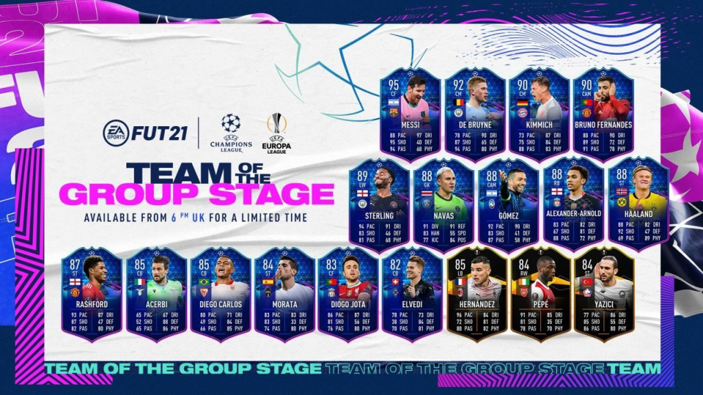 FIFA 22 TOTGS Team of the Group Stage teaser