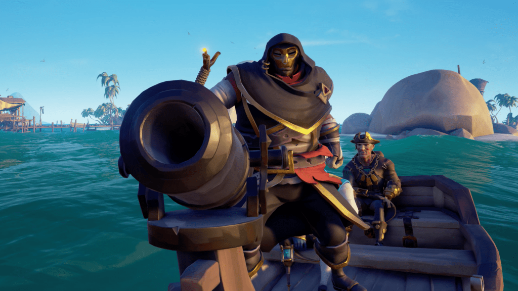 Sea of Thieves Cannon Rowboats: How to use, locations, docking, and more