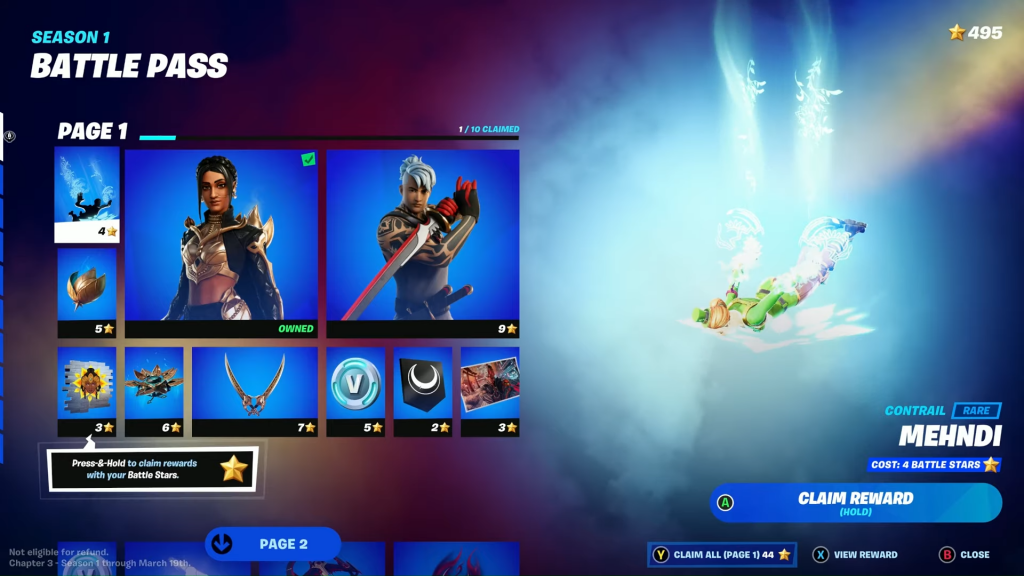 Fortnite Chapter 3 Season 1 Battle Pass: Erscheinungsdatum, alle Stufen, Kosten, mehr