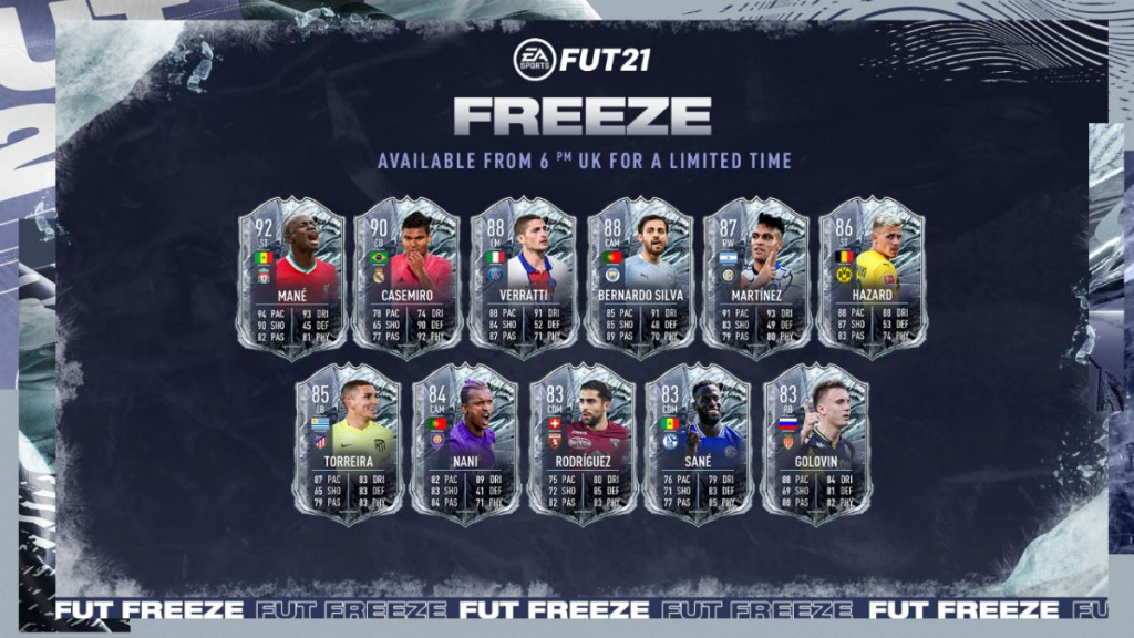 FIFA 22 FUT Freeze kommt bald